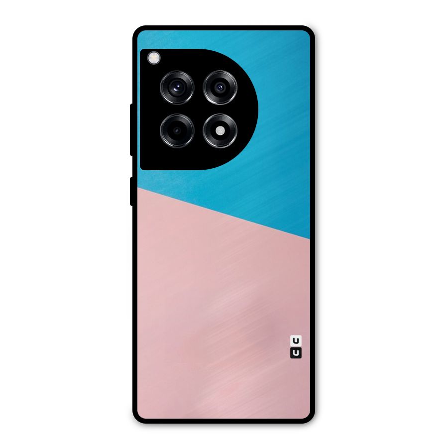Bicolor Design Metal Back Case for OnePlus 12R