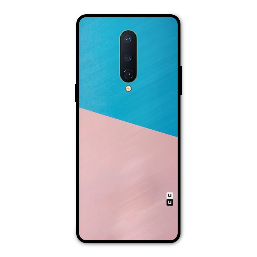 Bicolor Design Metal Back Case for OnePlus 8
