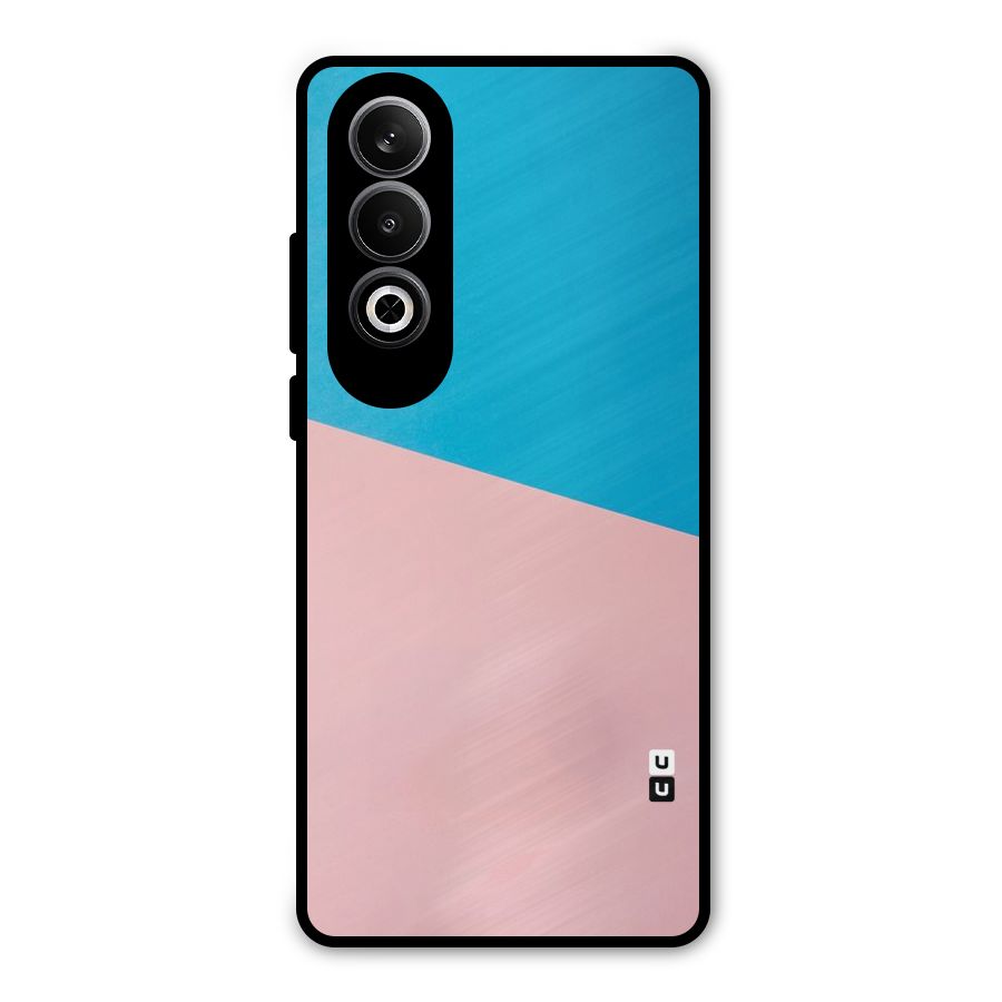 Bicolor Design Metal Back Case for OnePlus Nord CE4