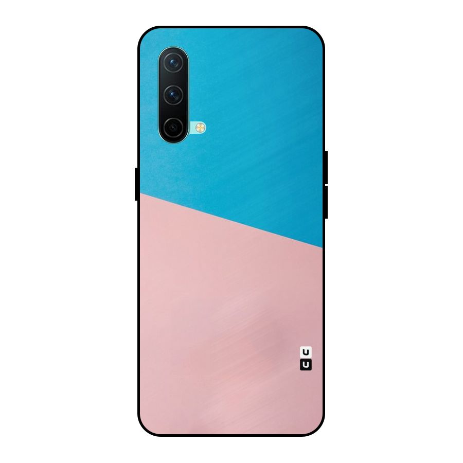 Bicolor Design Metal Back Case for OnePlus Nord CE 5G