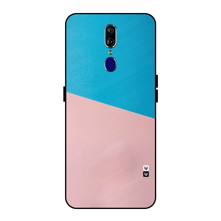 Bicolor Design Metal Back Case for Oppo F11