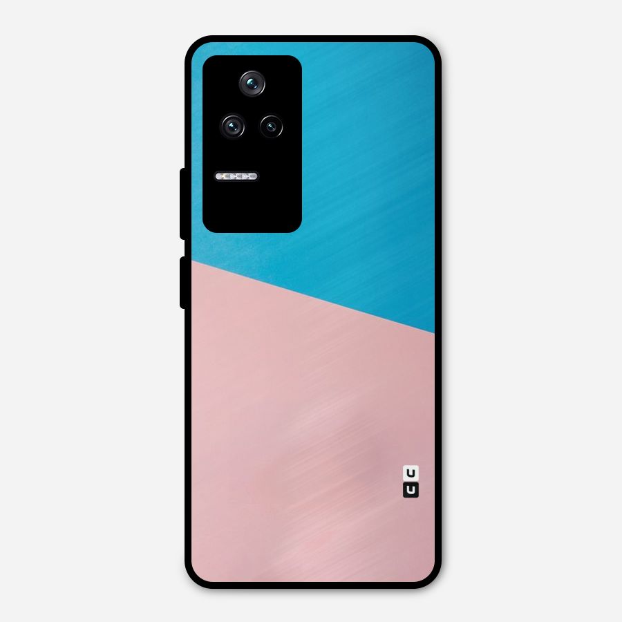 Bicolor Design Metal Back Case for Poco F4 5G