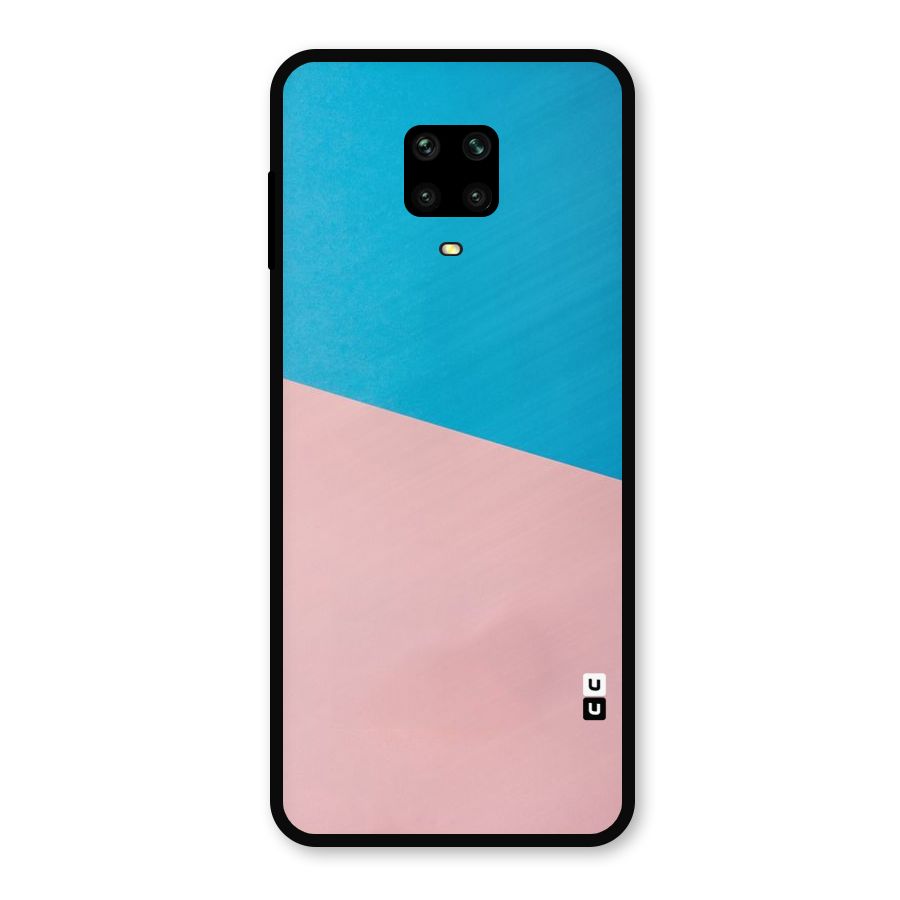 Bicolor Design Metal Back Case for Poco M2