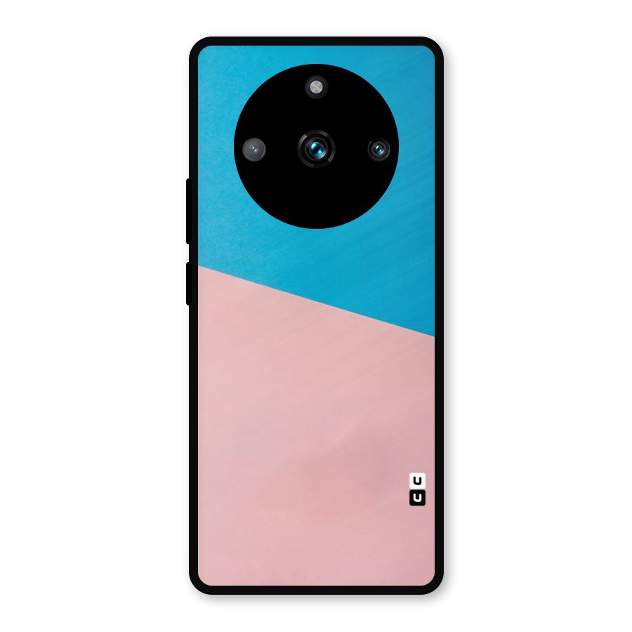 Bicolor Design Metal Back Case for Realme 11 Pro