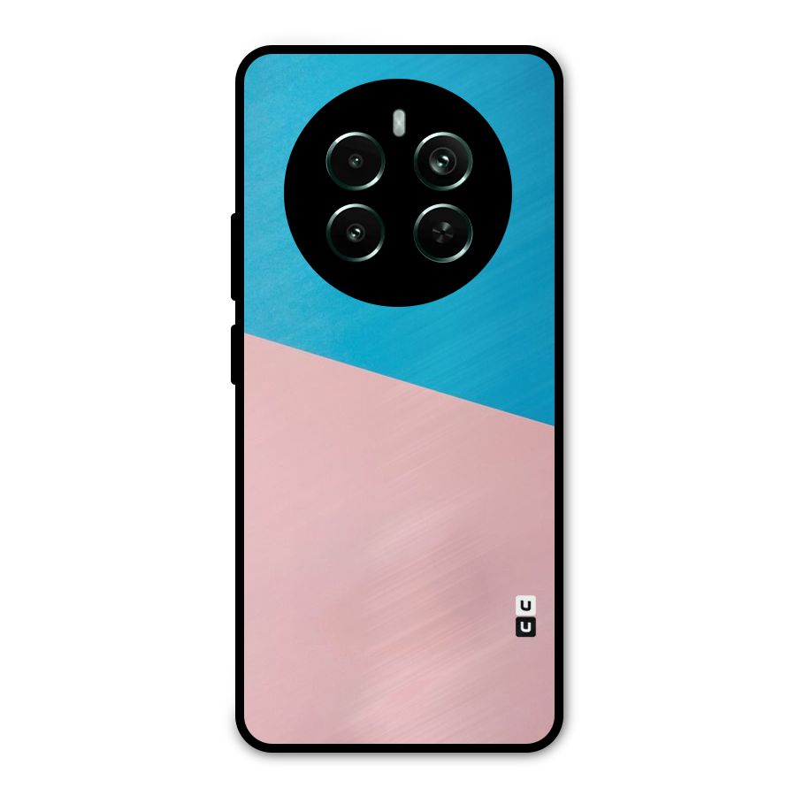 Bicolor Design Metal Back Case for Realme 12 Pro Plus