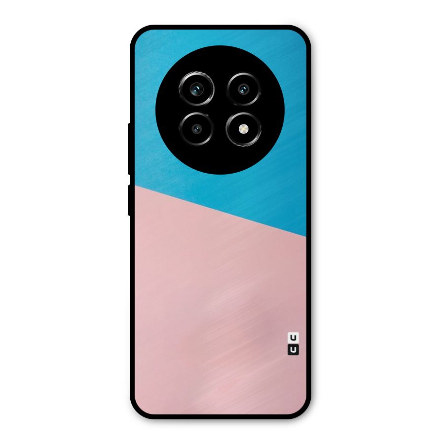 Bicolor Design Metal Back Case for Realme 13 Pro