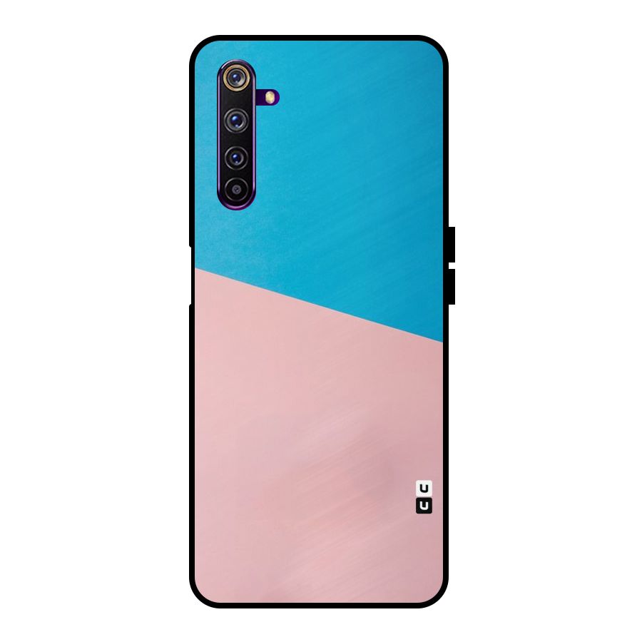 Bicolor Design Metal Back Case for Realme 6 Pro