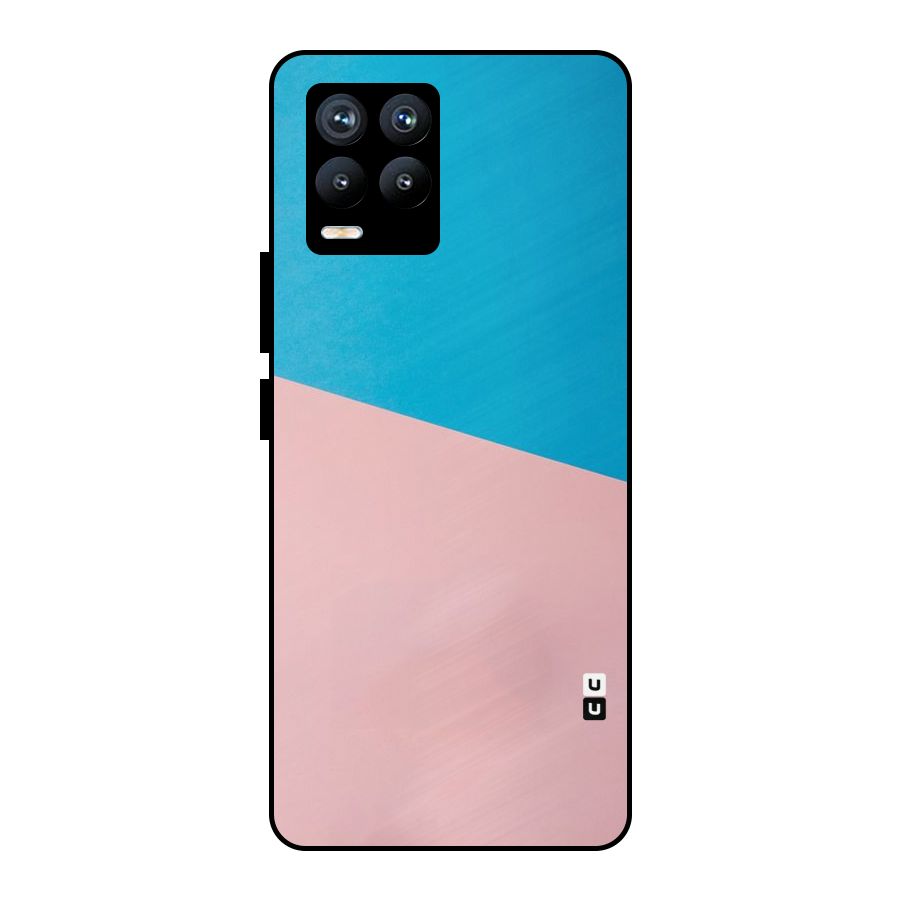 Bicolor Design Metal Back Case for Realme 8 Pro
