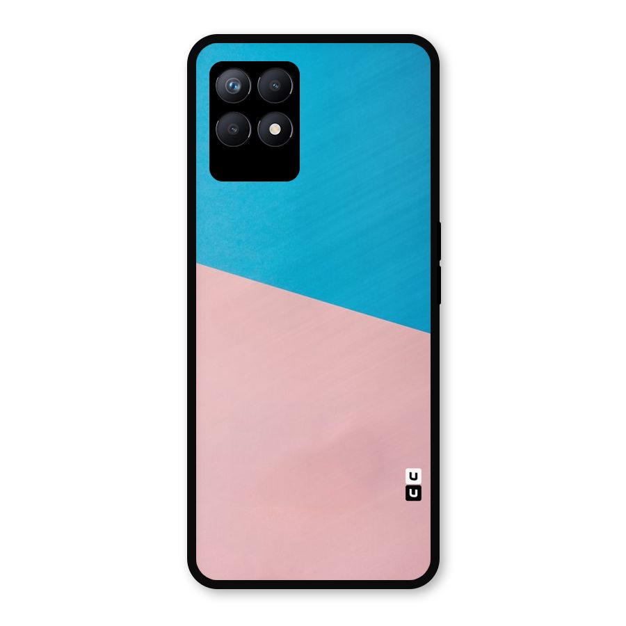 Bicolor Design Metal Back Case for Realme Narzo 50
