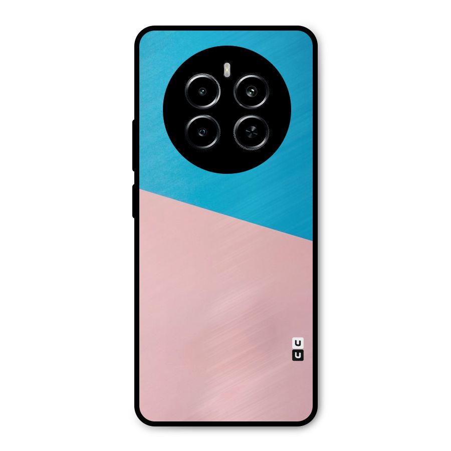 Bicolor Design Metal Back Case for Realme P1
