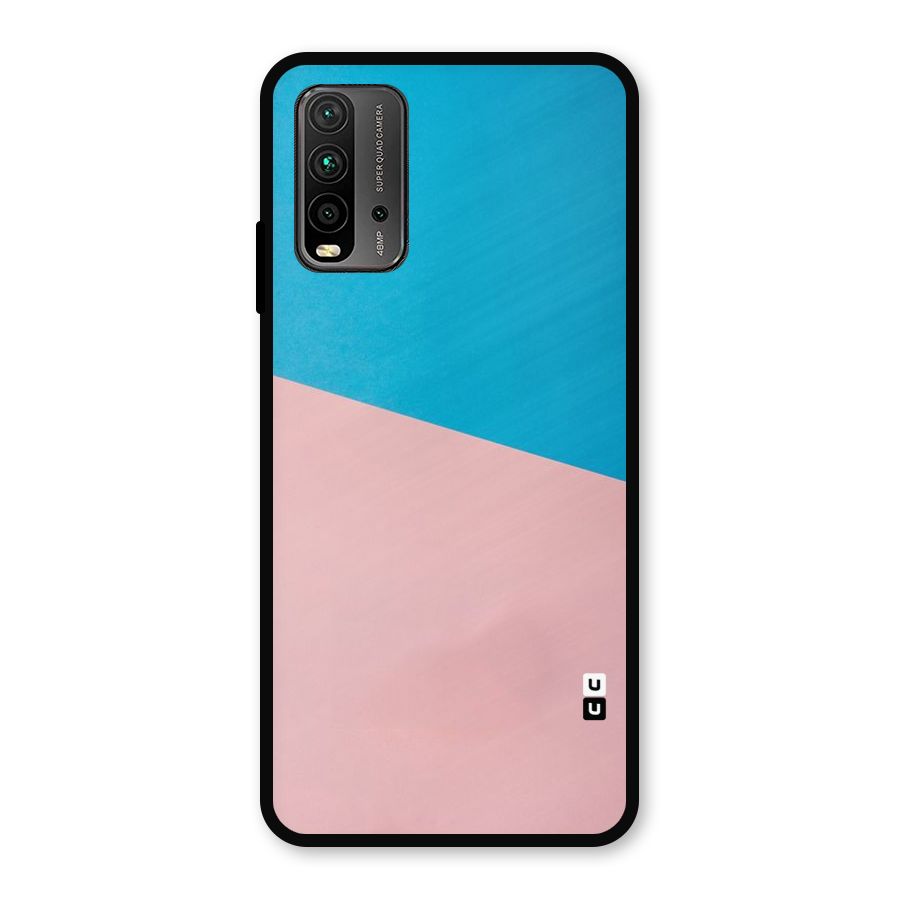 Bicolor Design Metal Back Case for Redmi 9 Power