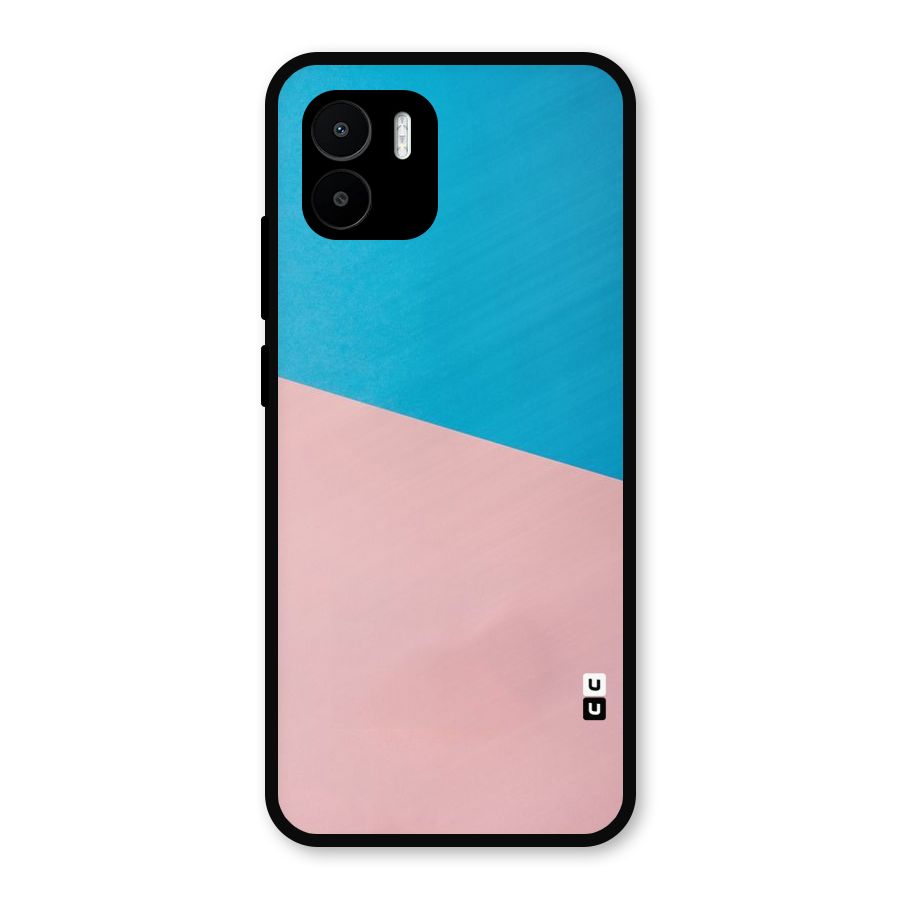 Bicolor Design Metal Back Case for Redmi A2