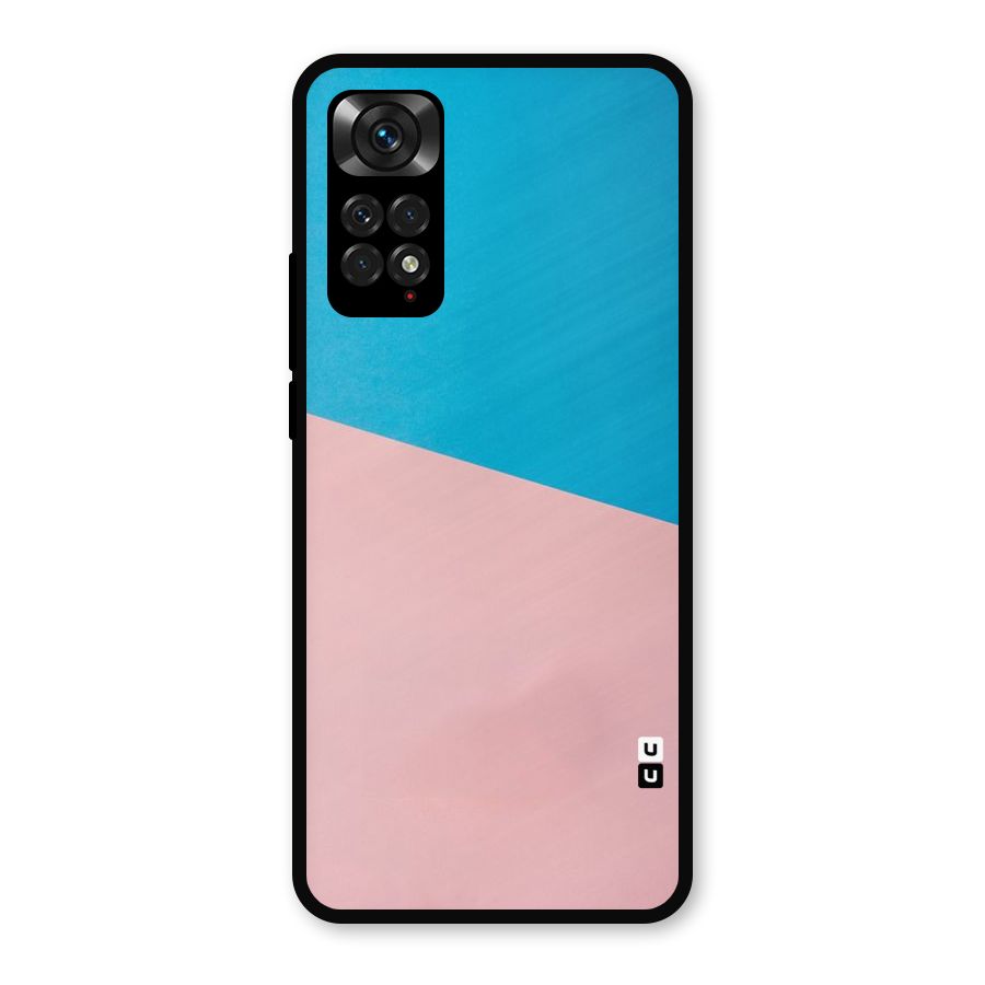 Bicolor Design Metal Back Case for Redmi Note 11s