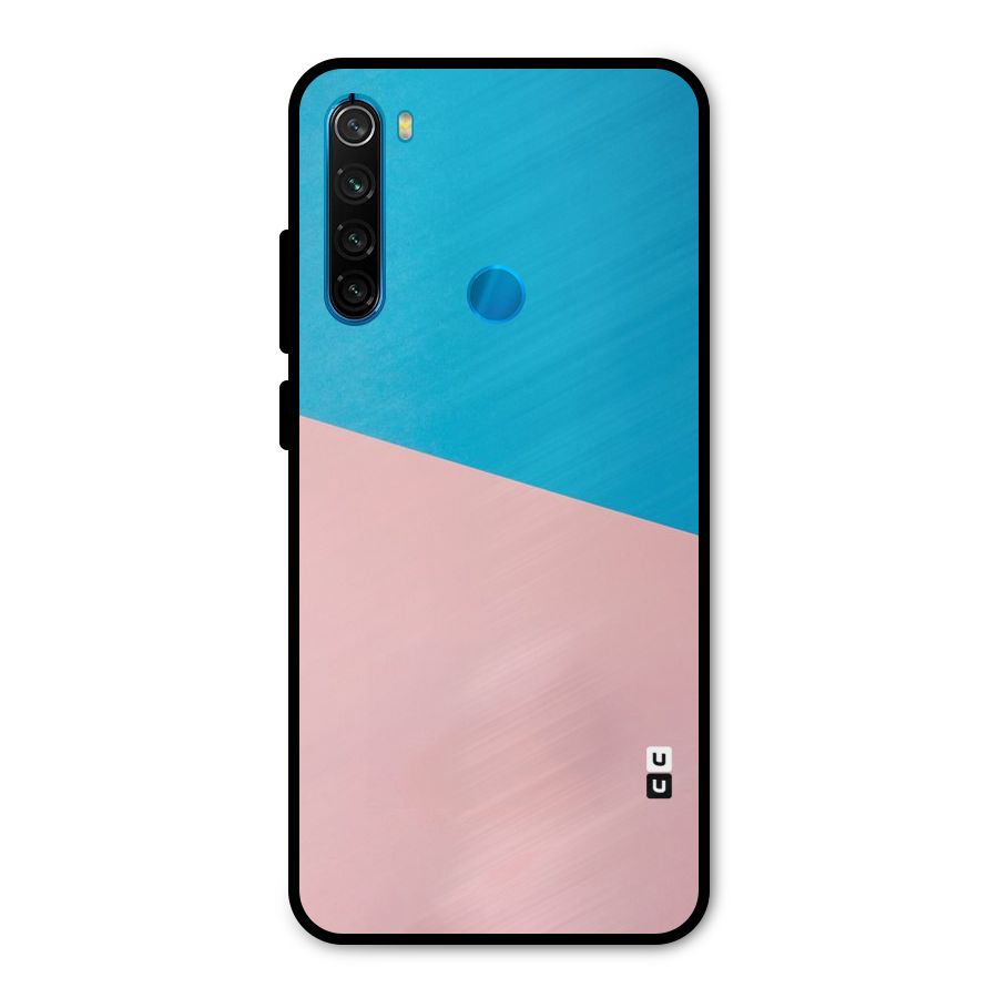 Bicolor Design Metal Back Case for Redmi Note 8