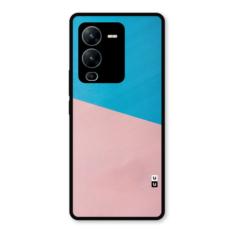 Bicolor Design Metal Back Case for Vivo V25 Pro