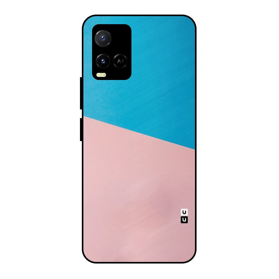 Bicolor Design Metal Back Case for Vivo Y21