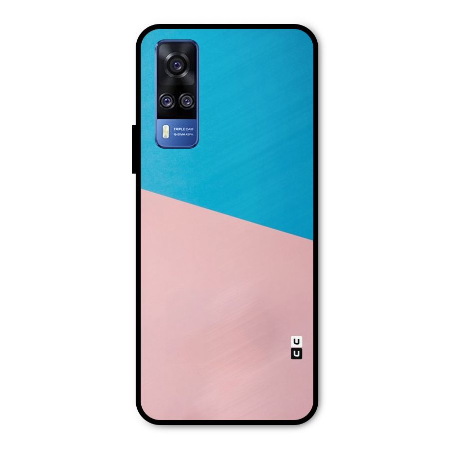 Bicolor Design Metal Back Case for Vivo Y51A
