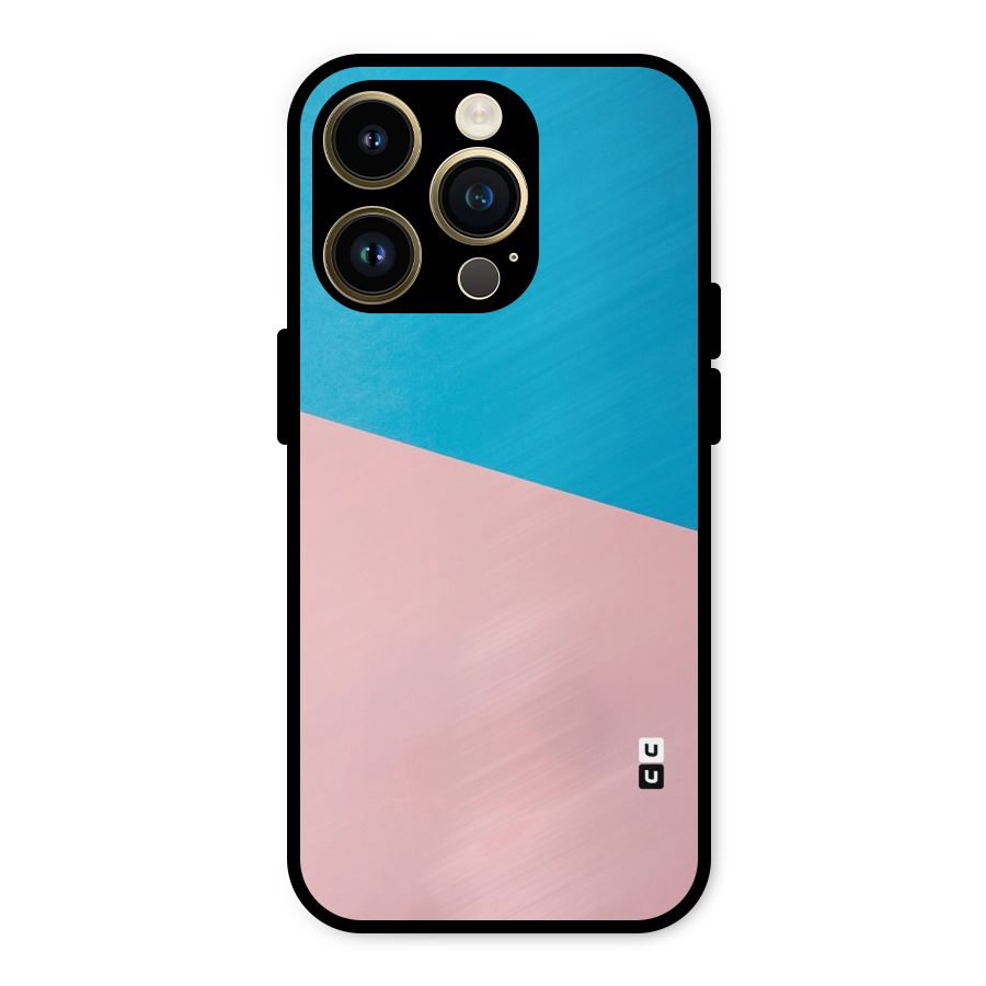 Bicolor Design Metal Back Case for iPhone 14 Pro