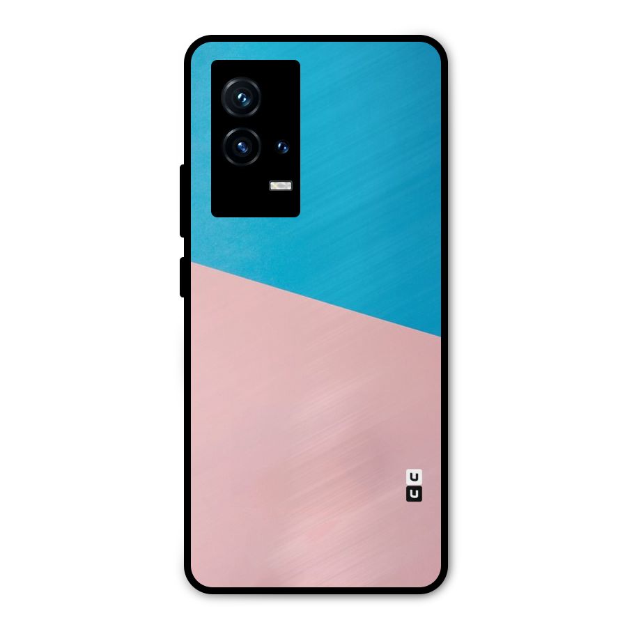 Bicolor Design Metal Back Case for iQOO 9 5G
