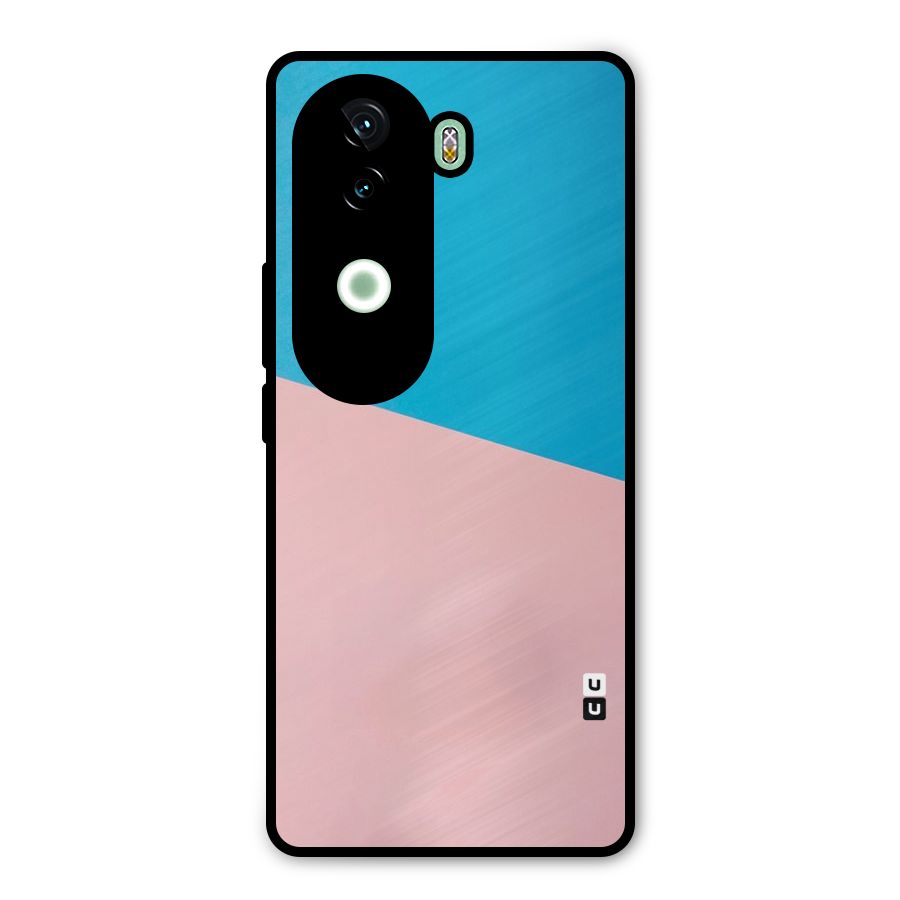 Bicolor Design Metal Back Case for iQOO Z9s