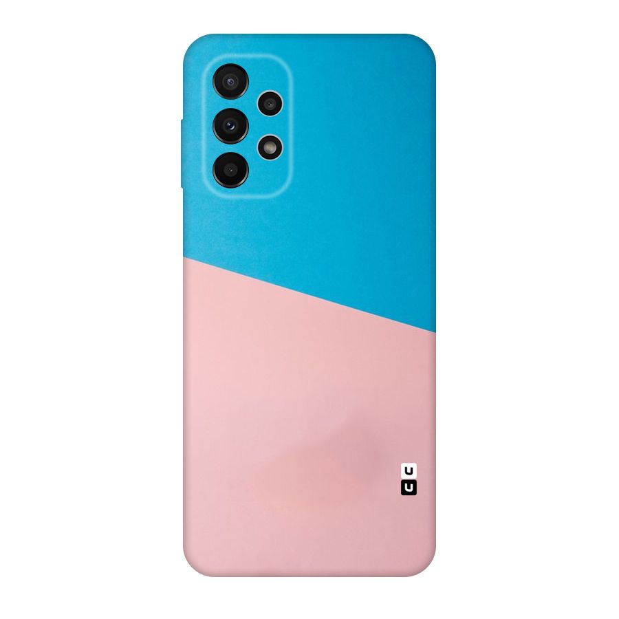 Bicolor Design Original Polycarbonate Back Case for Galaxy A23