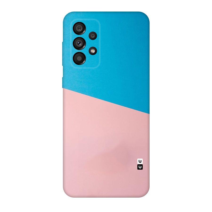 Bicolor Design Original Polycarbonate Back Case for Galaxy A73 5G