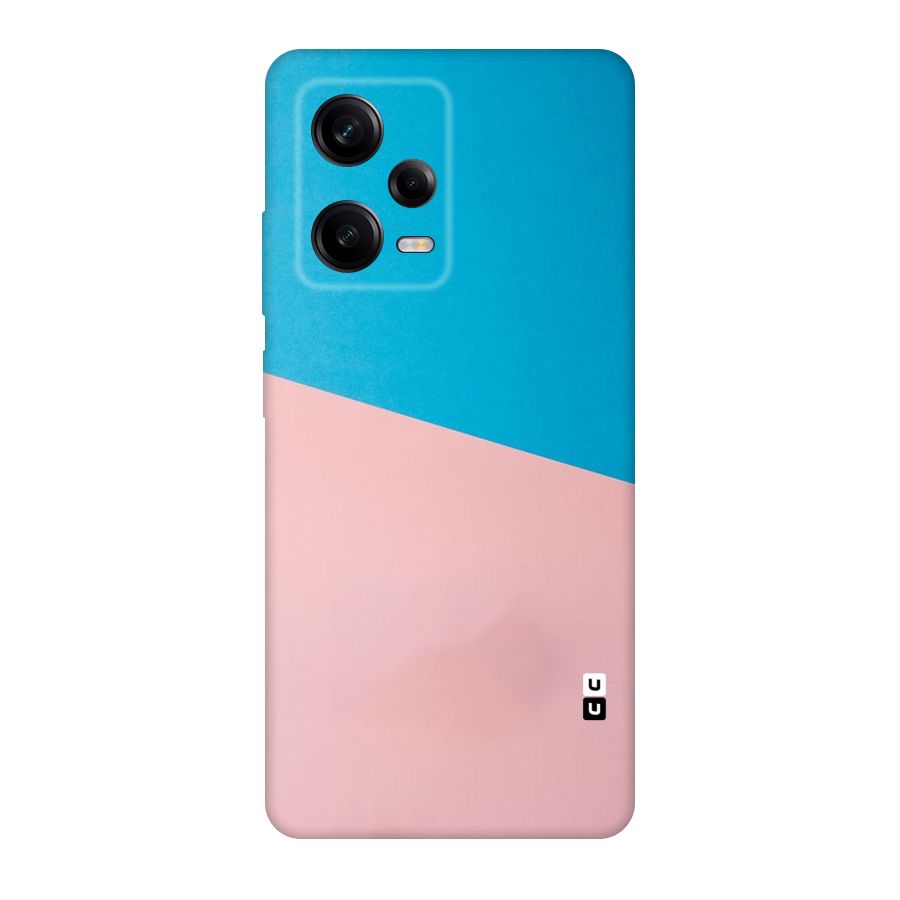 Bicolor Design Original Polycarbonate Back Case for Redmi Note 12 Pro