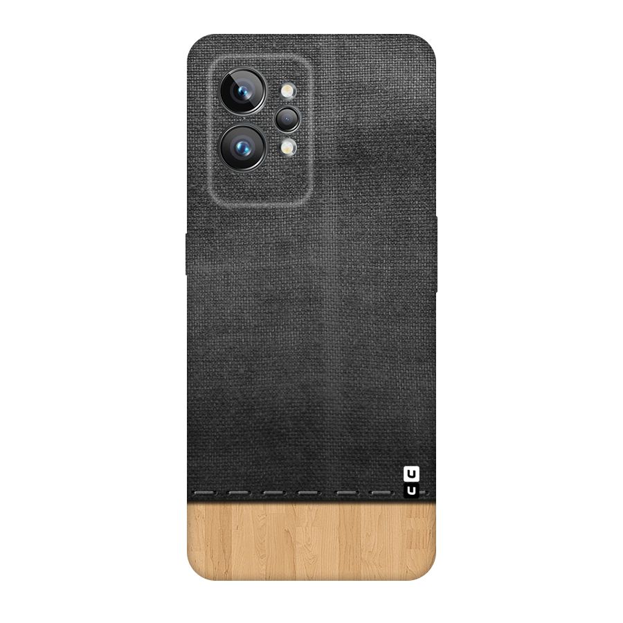 Bicolor Wood Texture Original Polycarbonate Back Case for Realme GT2 Pro