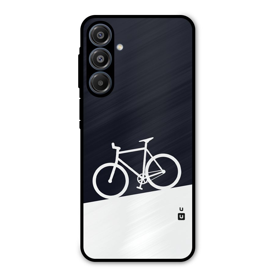 Bicycle Minimal Art Metal Back Case for Galaxy A16 5G