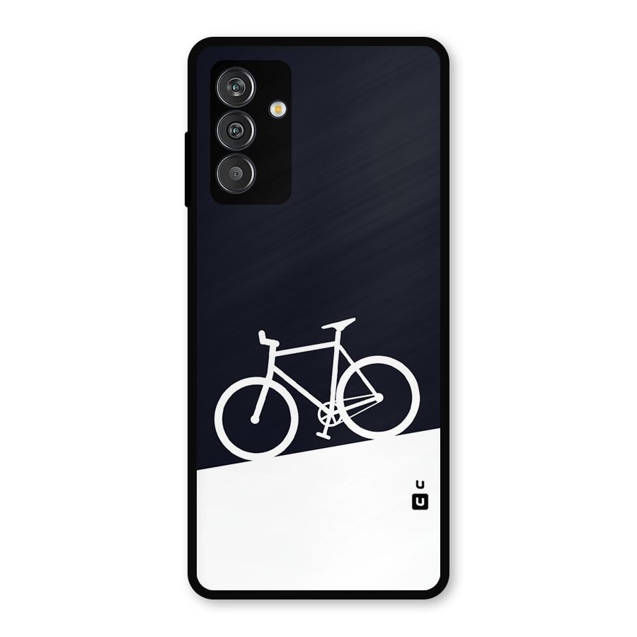 Bicycle Minimal Art Metal Back Case for Galaxy F13