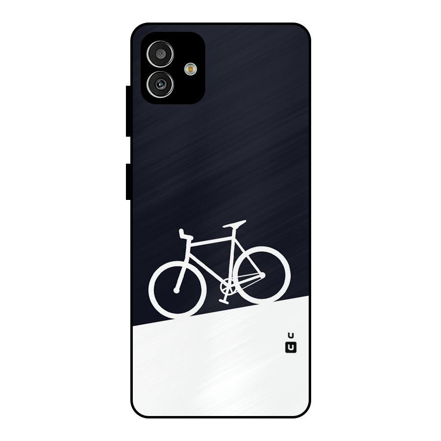 Bicycle Minimal Art Metal Back Case for Galaxy M13 5G