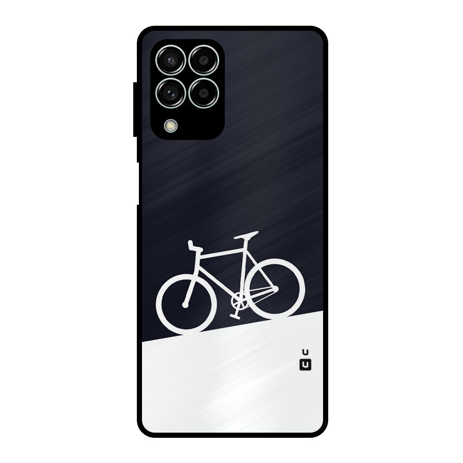 Bicycle Minimal Art Metal Back Case for Galaxy M33