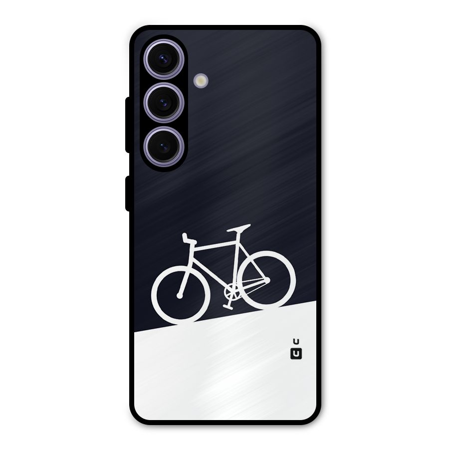 Bicycle Minimal Art Metal Back Case for Galaxy S24