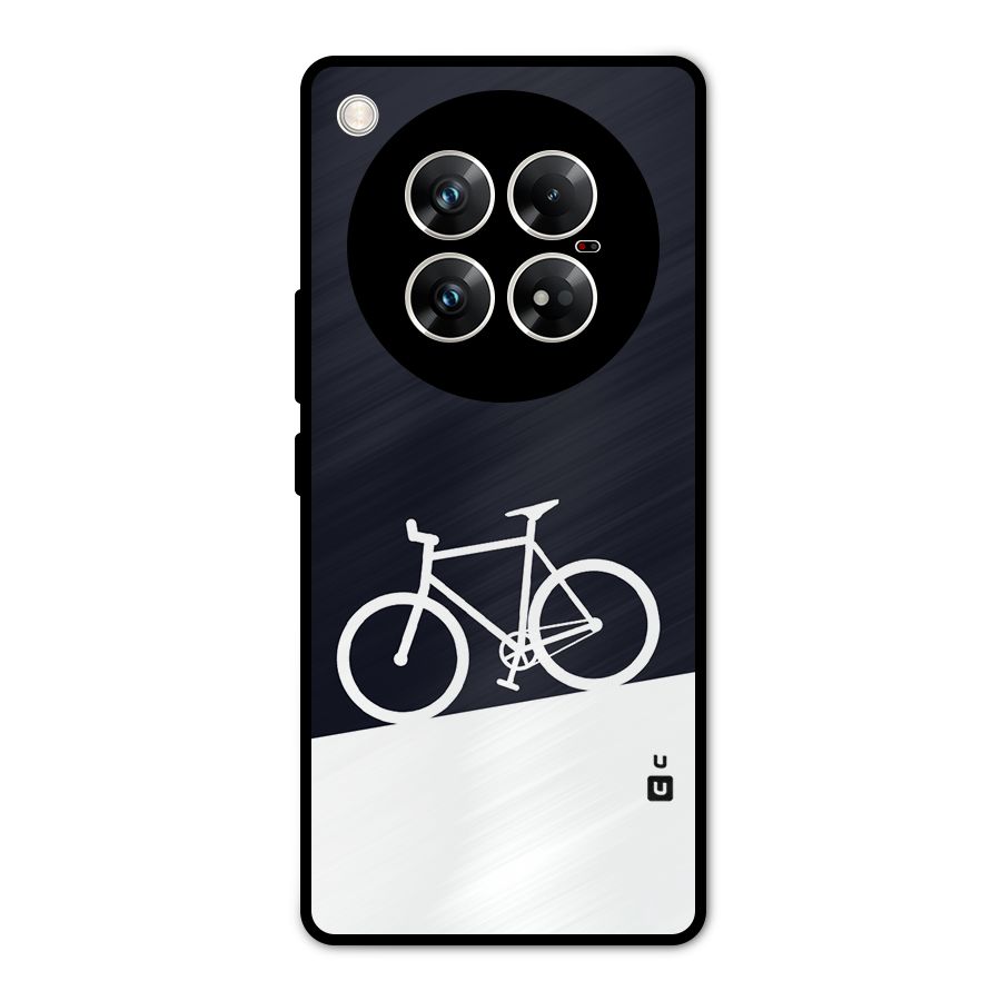 Bicycle Minimal Art Metal Back Case for Infinix Zero 40 5G