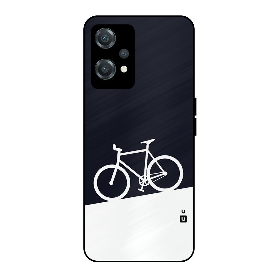 Bicycle Minimal Art Metal Back Case for OnePlus Nord CE 2 Lite 5G