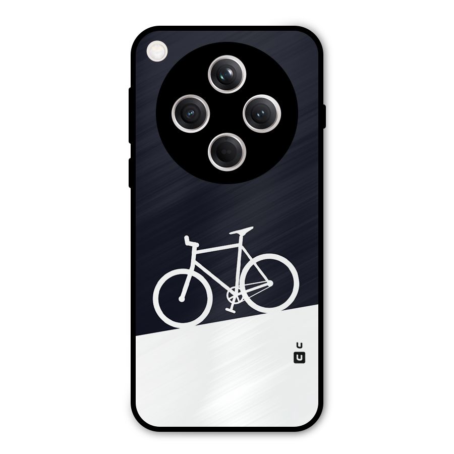 Bicycle Minimal Art Metal Back Case for Oppo Find X8