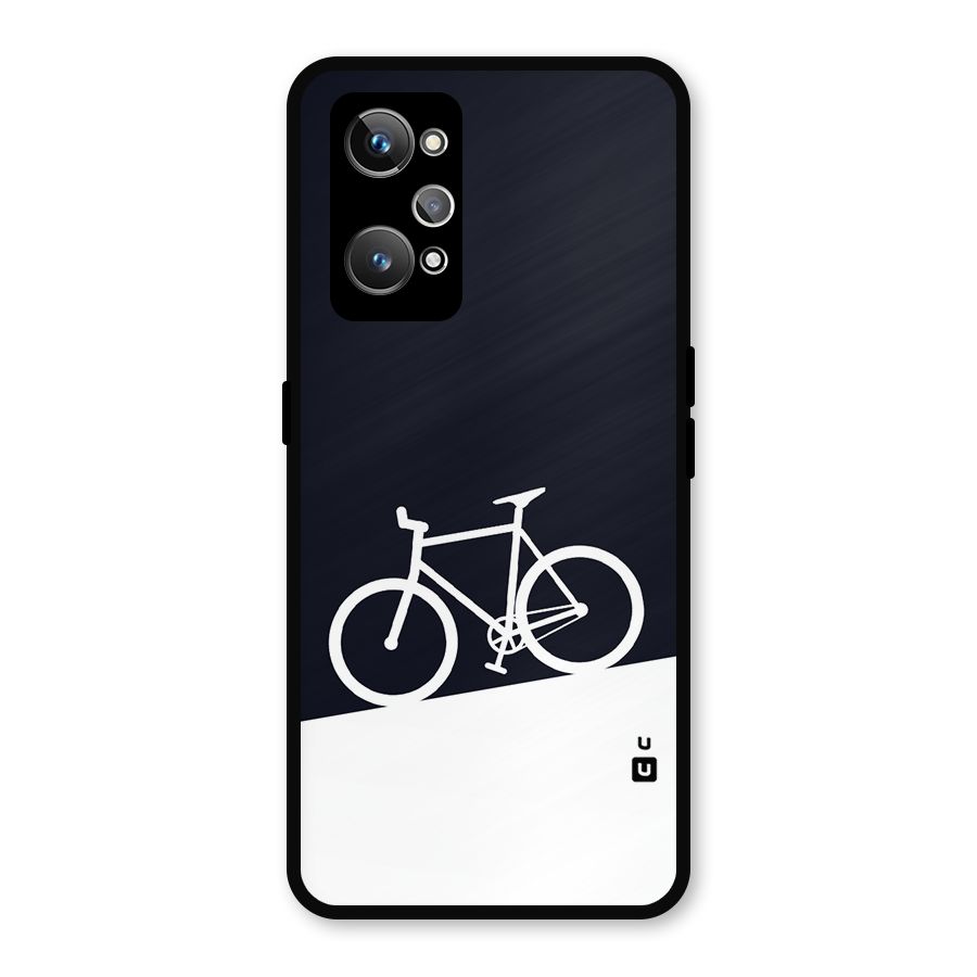 Bicycle Minimal Art Metal Back Case for Realme GT 2