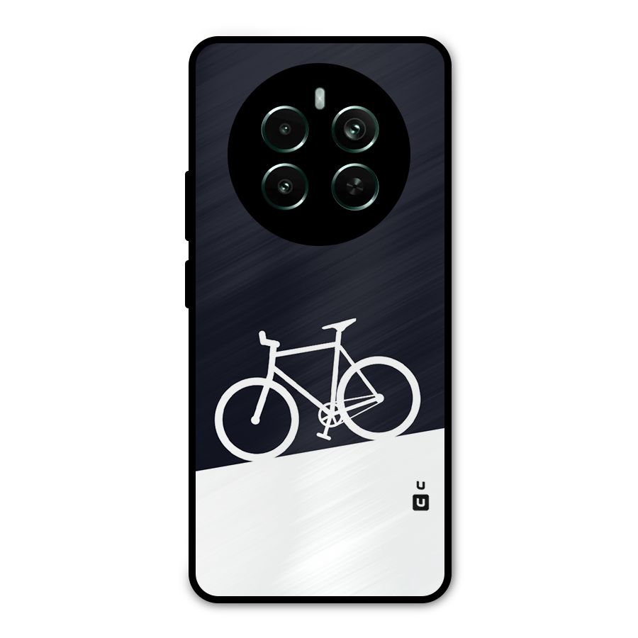 Bicycle Minimal Art Metal Back Case for Realme Narzo 70 Pro