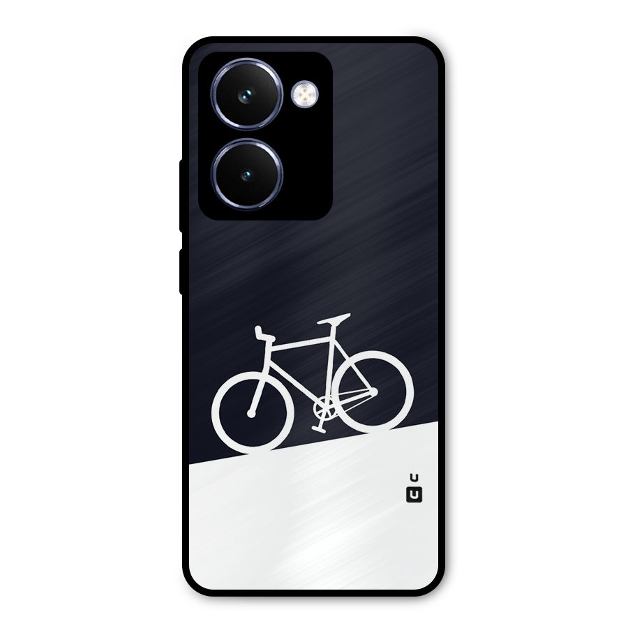 Bicycle Minimal Art Metal Back Case for Realme P3 Ultra