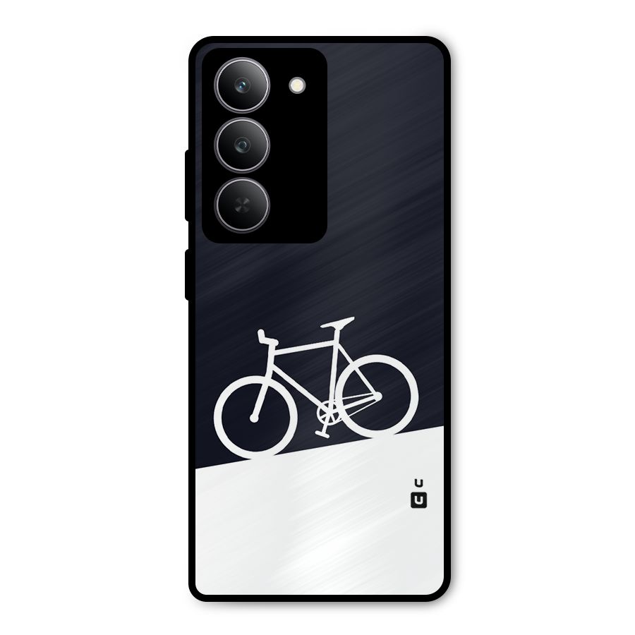 Bicycle Minimal Art Metal Back Case for Realme P3x