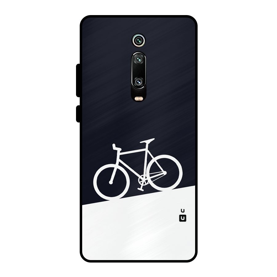 Bicycle Minimal Art Metal Back Case for Redmi K20