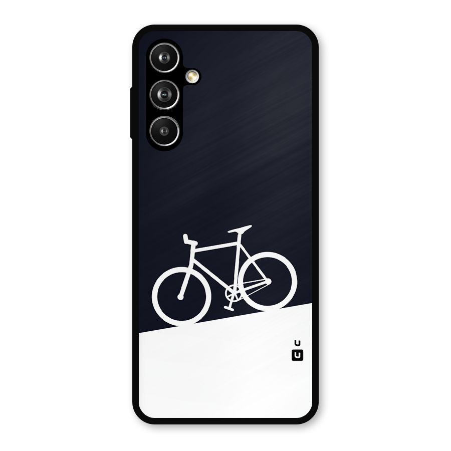 Bicycle Minimal Art Metal Back Case for Samsung Galaxy M54