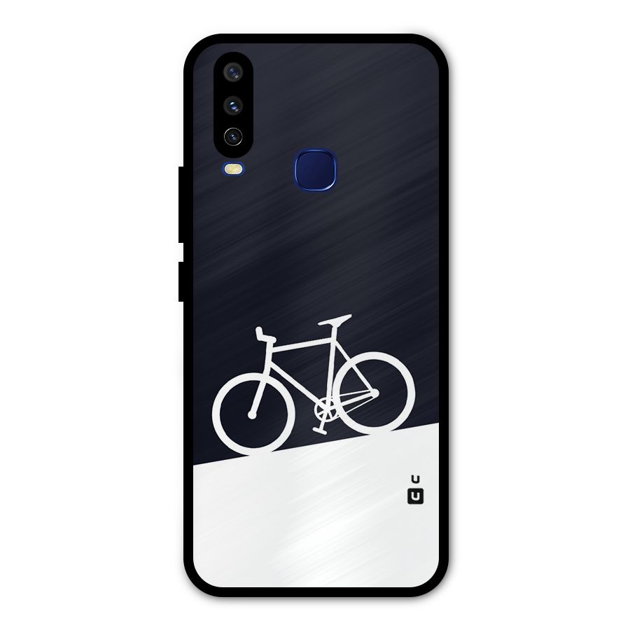 Bicycle Minimal Art Metal Back Case for Vivo V17