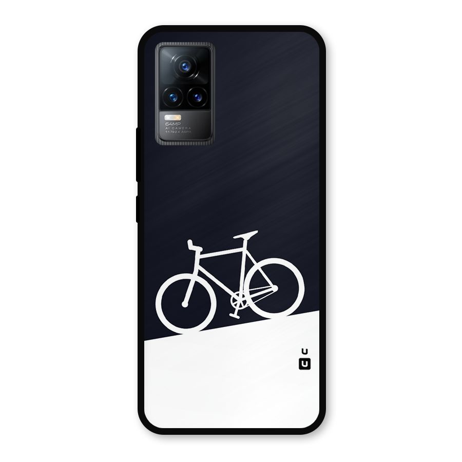 Bicycle Minimal Art Metal Back Case for Vivo Y73