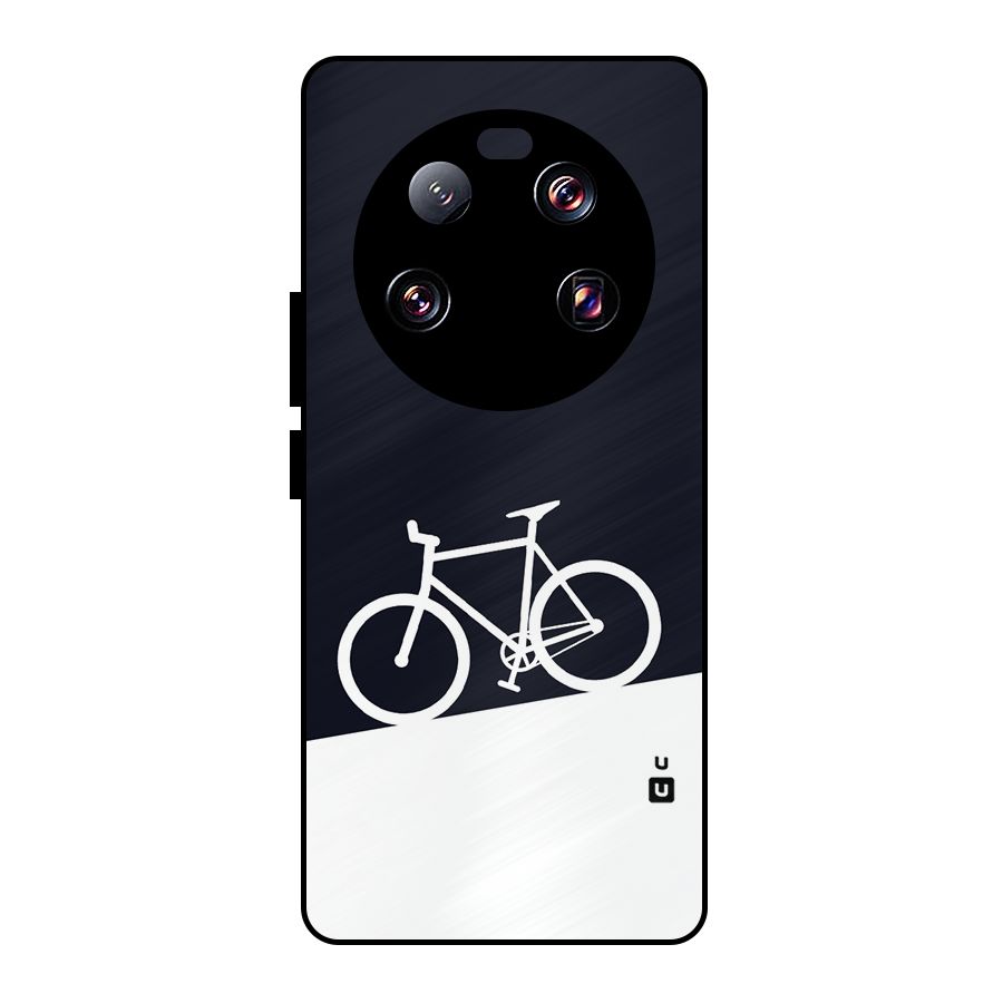 Bicycle Minimal Art Metal Back Case for Xiaomi 13 Ultra
