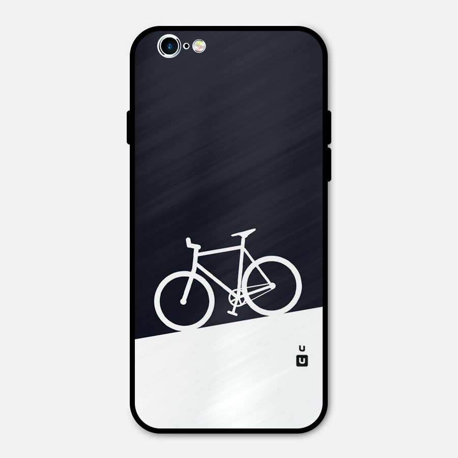 Bicycle Minimal Art Metal Back Case for iPhone 6 6s