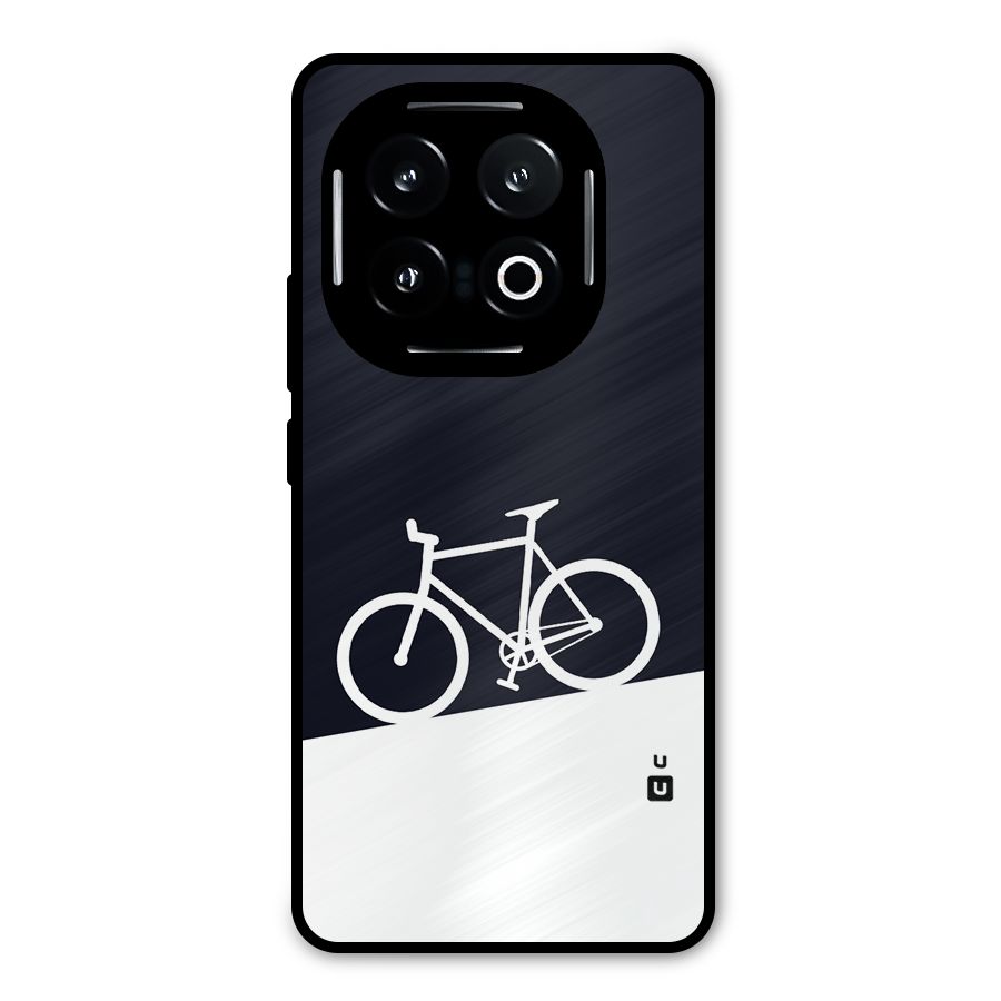 Bicycle Minimal Art Metal Back Case for iQOO 13