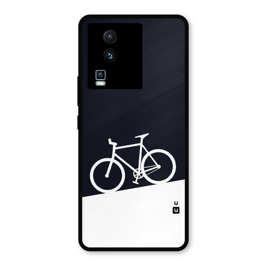 Bicycle Minimal Art Metal Back Case for iQOO Neo 7 Pro