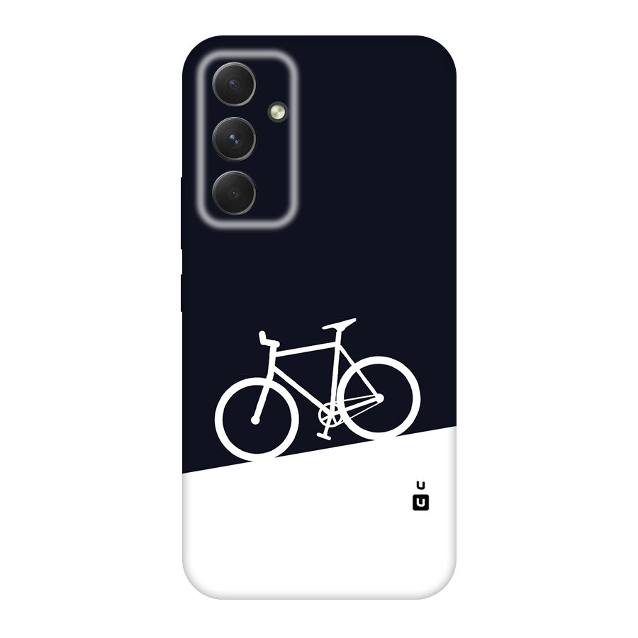 Bicycle Minimal Art Original Polycarbonate Back Case for Galaxy A54