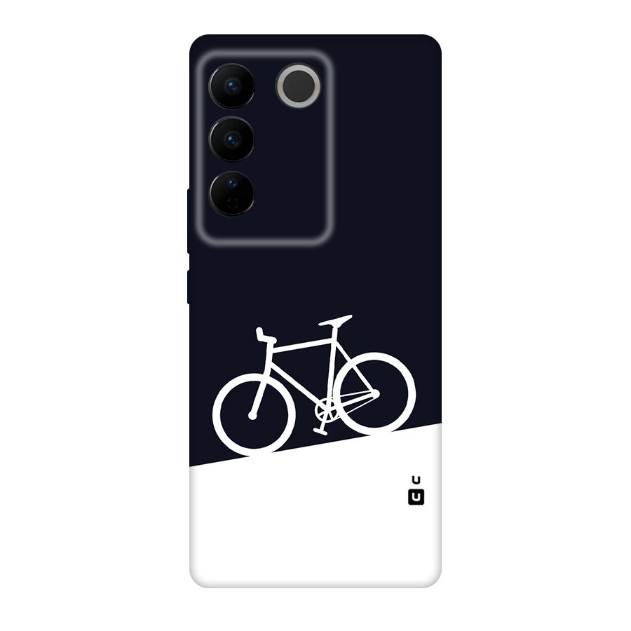 Bicycle Minimal Art Original Polycarbonate Back Case for Vivo V27